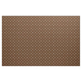 Bruin chocolade met witte poolvlekken stof (Fat Quarter)