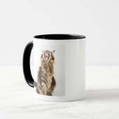 Bruin Classic Main Coon Tabby Mok (Voorkant links)