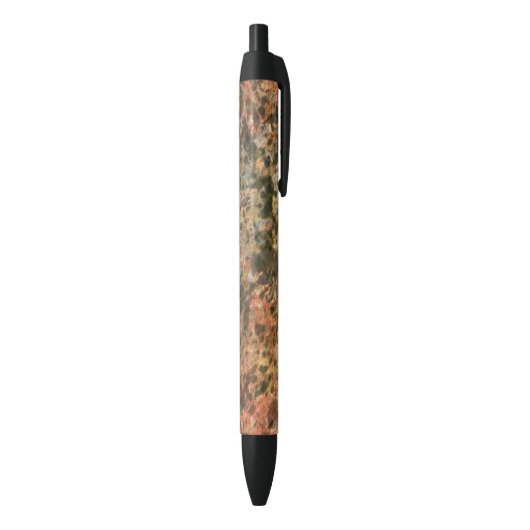 Bruin Classic Marble Writing Pen Gift (Achterkant (Verticaal))