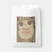 Bruin Classic Wedding Bedankzakje (Voorkant)