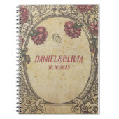 Bruin  Classic Wedding Notitieboek (Voorkant)