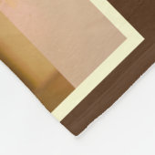 Bruin Collage Grootouder Jubileum Foto Gift Fleece Deken (Hoek)