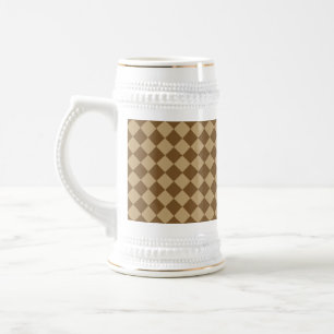 Bruin combinatie diamantpatroon van STaylor Bierpul
