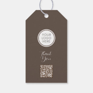 Bruin Corporate Gift Label Cadeaulabel