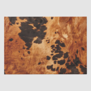 Bruin Cream Koeienhuid Bruiloft Tissuepapier