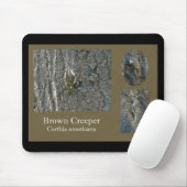 Bruin Creeper Coördinerende artikelen voor zongvog Muismat (Met muis)