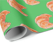 bruin croissantbrood cadeaupapier (Rol Hoek)