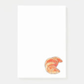 bruin croissantbrood post-it® notes (Voorkant)