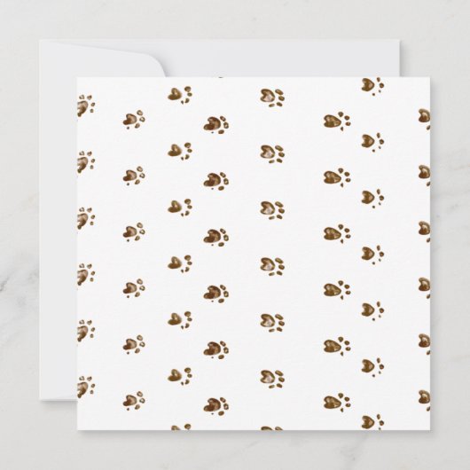 Bruin Dachshund Dog Mum Puppie Birthday Kaart (Achterkant)