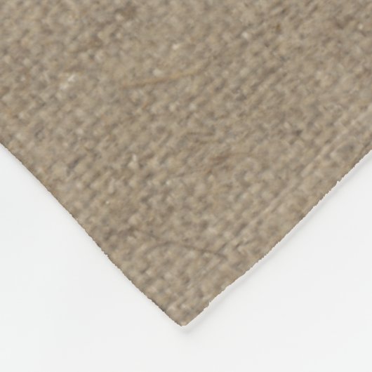 Bruin Deer Antlers Monogram Fleece Blanket (Hoek)