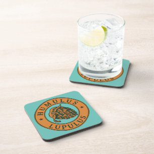  bruin donkergroen hopbier kunststijl bier onderzetter