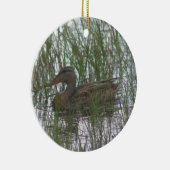 Bruin Duck Wildlife Animal Ornament (Rechts)