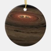 Bruin Dwarf in de ruimte NASA Keramisch Ornament (Voorkant)