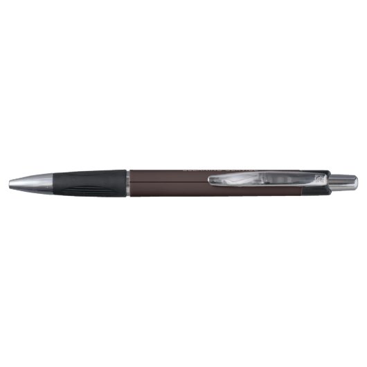 Bruin eenvoudige business pen (Achterkant)