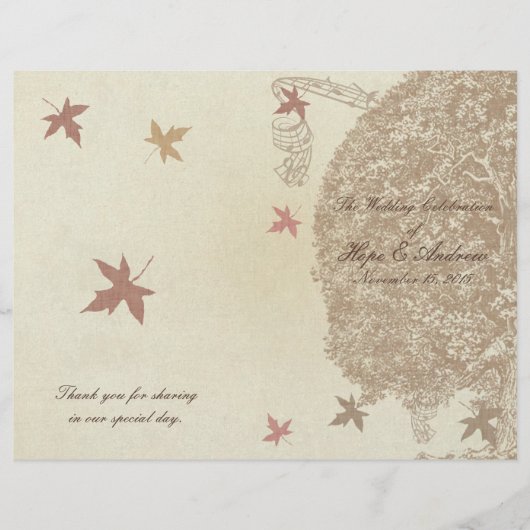 Bruin-eiken-boombindprogramma (Voorkant)