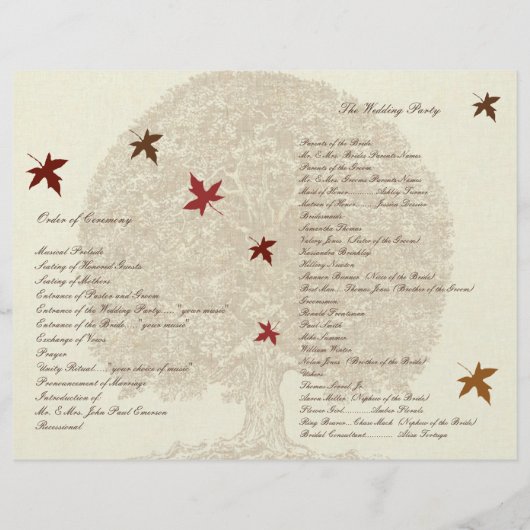 Bruin-eiken-boombindprogramma (Achterkant)