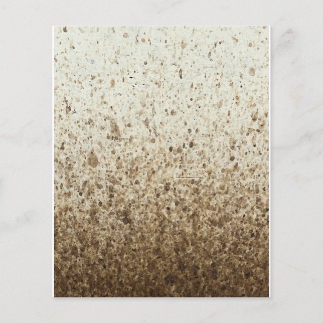 Bruin en Beige Scrapbook Papiervel (Voorkant)