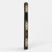 Bruin en beige tartan geruite patroon Case-Mate iPhone case (Achterkant/rechts)