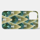 Bruin en blauw behang Case-Mate iPhone case (Achterkant (horizontaal))