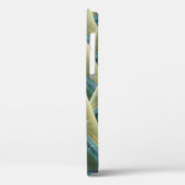 Bruin en blauw behang Case-Mate iPhone case (Achterkant / Links)