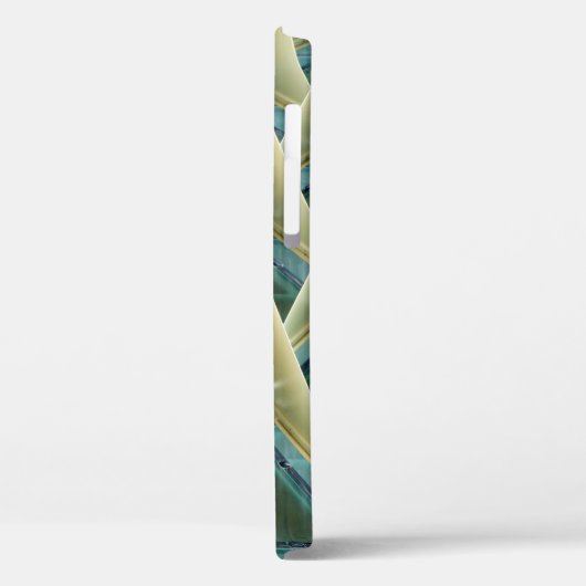 Bruin en blauw behang Case-Mate iPhone case (Achterkant / Links)