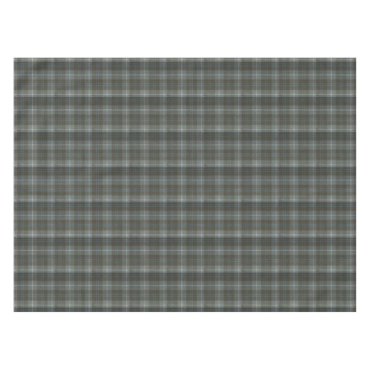 Bruin en Blauw Schots plan Pset Tartan Tafelkleed (Voorkant (Horizontaal))