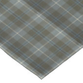 Bruin en Blauw Schots plan Pset Tartan Tafelkleed (Gekanteld)