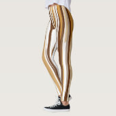 Bruin en geel leggings (Links)