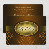 Bruin en Gouden Klasse 2025 Kaart (Voorkant / Achterkant)