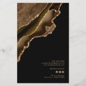 bruin - en goudmakerij - prijslijst flyer (Achterkant)