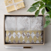 Bruin- en goudpapier tissuepapier (Geschenk)