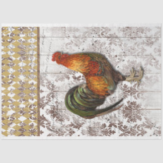 Bruin- en goudpapier tissuepapier