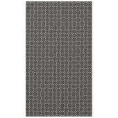 Bruin en grijs vervormd patroon tafelkleed (Voorkant)