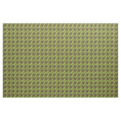 Bruin en groen Funky Mid-Century Modern Pattern Stof (Yard (91,4 cm))
