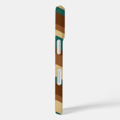 Bruin en groen najaar Geometric Zig Zag Case-Mate iPhone Case (Achterkant / Rechts)