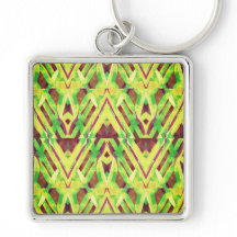 Bruin en groen patroon