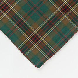 Bruin en Groen Plaid Murphy Tartan Fleece Deken