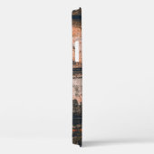 Bruin en oranje paneel Case-Mate iPhone case (Achterkant / Rechts)