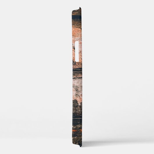 Bruin en oranje paneel Case-Mate iPhone case (Achterkant / Rechts)