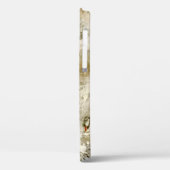 Bruin en rood behang Case-Mate iPhone case (Achterkant / Links)