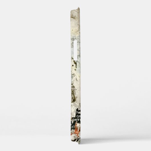 Bruin en rood behang Case-Mate iPhone case (Achterkant / Rechts)