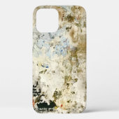 Bruin en rood behang Case-Mate iPhone case (Achterkant)