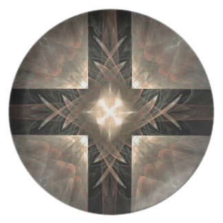 Bruin en room melamine+bord