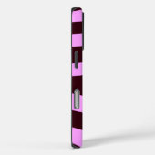 Bruin en roze zebra afdrukken Case-Mate iPhone case (Achterkant / Rechts)