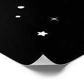 Bruin en Tan Ankylosaurus Dinos in de ruimte Poster (Hoek)