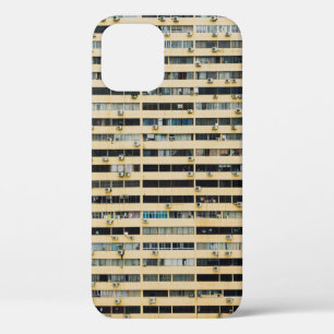 Bruin en wit betongebouw Case-Mate iPhone case