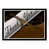 Bruin en Wit diploma (Voorkant Horizontaal)