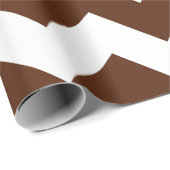 Bruin en wit Extra groots papier voor het verpakke (Rol Hoek)