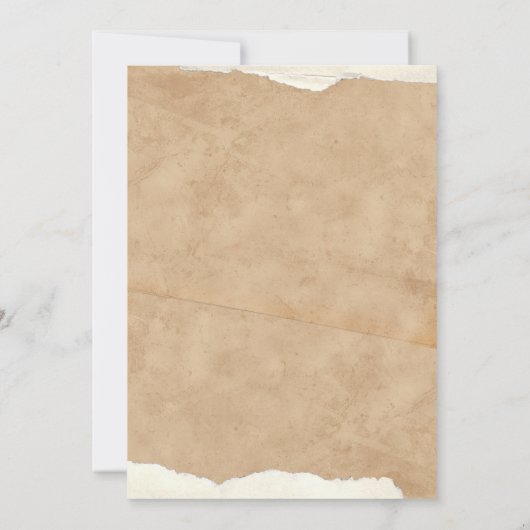 Bruin en Wit Minimalistische Verjaardag Fotocollag Kaart (Achterkant)