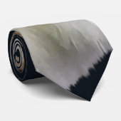 Bruin en wit Nederlands konijn Stropdas (Opgerold)